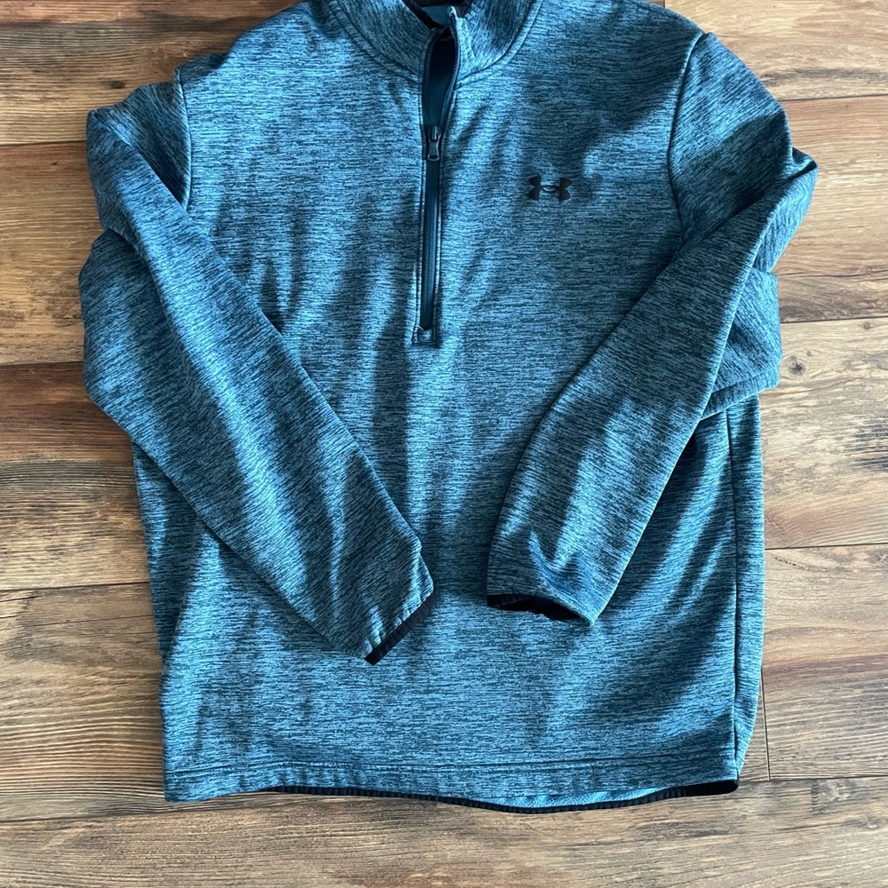 Under Armour Men's Blue Zip-Up Sweater